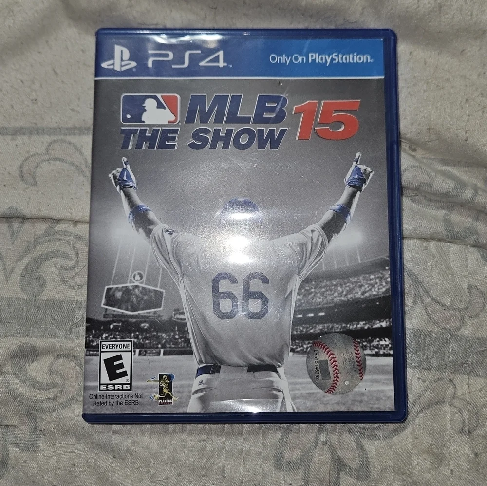 MLB The Show 15 PS4 Yasiel Puig Cover - Original Case!